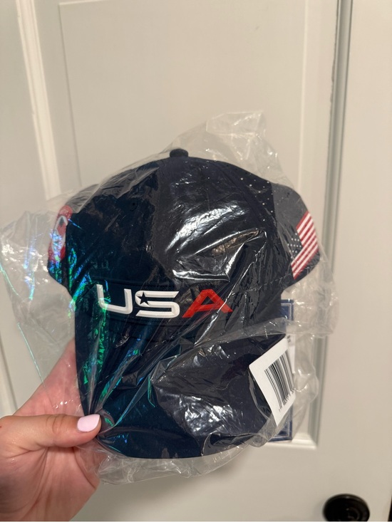Polo Ralph Lauren Accessories - Polo by Ralph Lauren Navy Baseball Cap with American Flag Patch